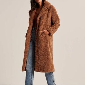 Abercrombie & Fitch Teddy Coat
